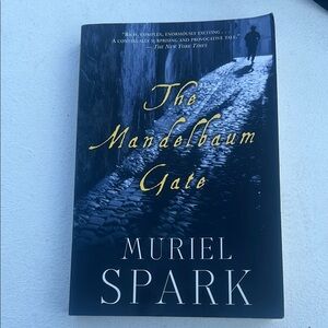 The Mandelbaum Gate Black and White Edition with Elegant Script